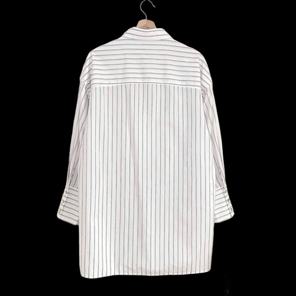 NWT Favorite Daughter The Ex Boyfriend Shirt Dress Oversized Buttondown Small - Picture 2 of 16